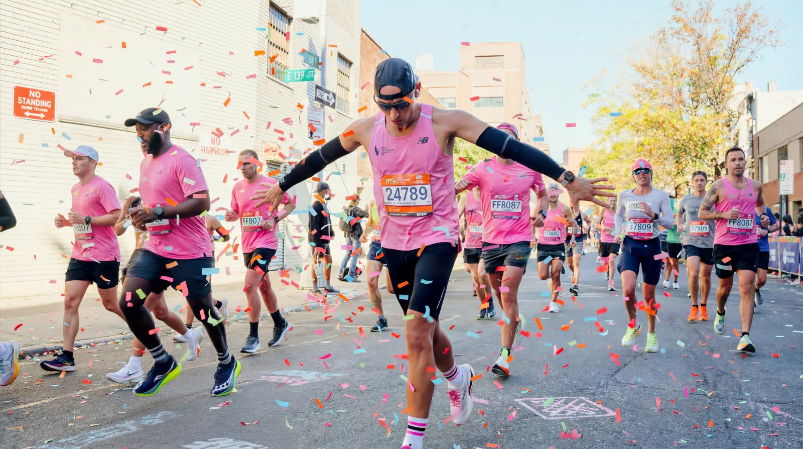 OCR bib detection on a running race