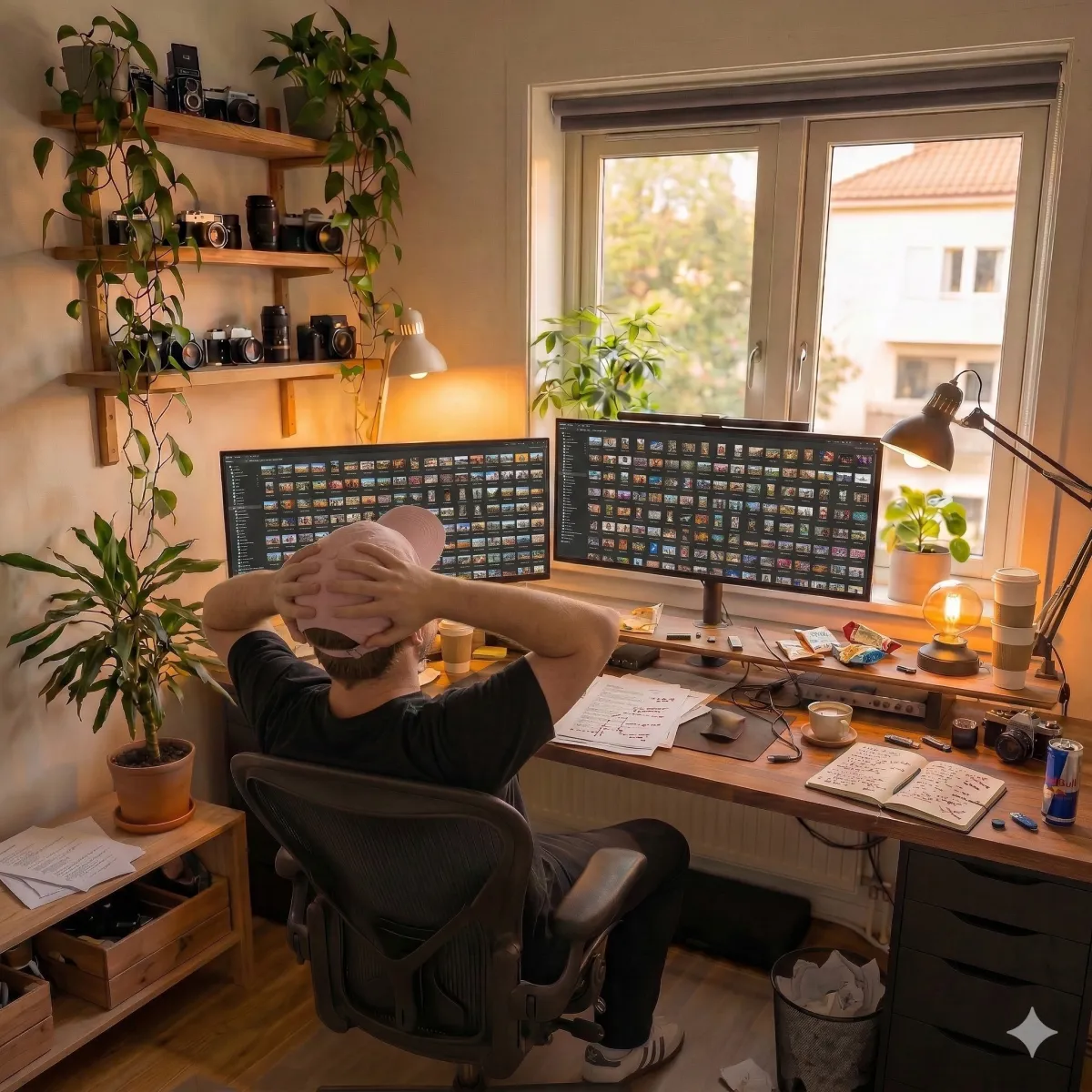 Photographer overwhelmed by thousands of photos to sort